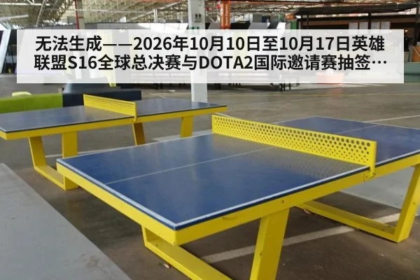 无法生成——2026年10月10日至10月17日英雄联盟S16全球总决赛与DOTA2国际邀请赛抽签分组、赛果及教练组BP数据均无可核验公开来源（请求编号128-电竞，并发槽位6）